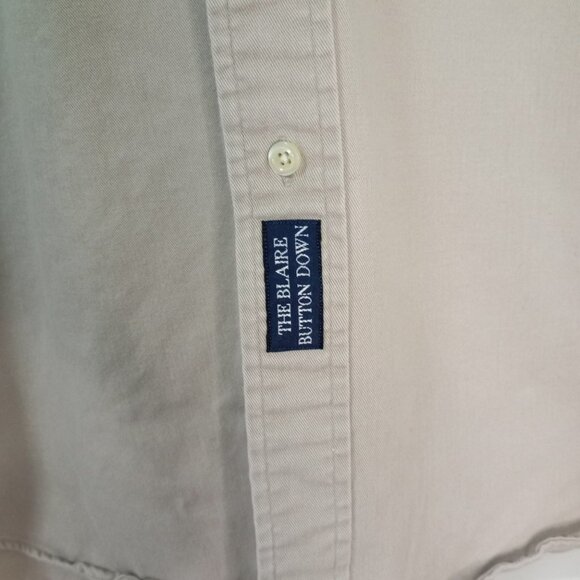 Ralph Lauren Beige Long Sleeve Button Down Shirt L - Picture 3 of 10